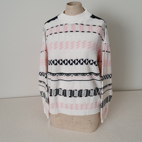 Vintage Fair Isle Style Sweater (Boho) - Picture 1 of 4
